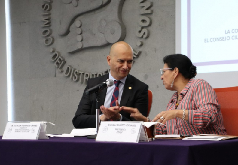 FIRMAN CDH Y CONSEJO CIUDADANO CONVENIO A FAVOR DE LOS DERECHOS HUMANOS